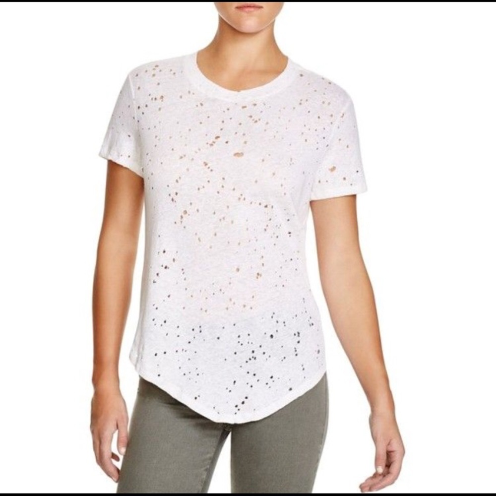 BENJAMIN JAY Rex Distressed Tee